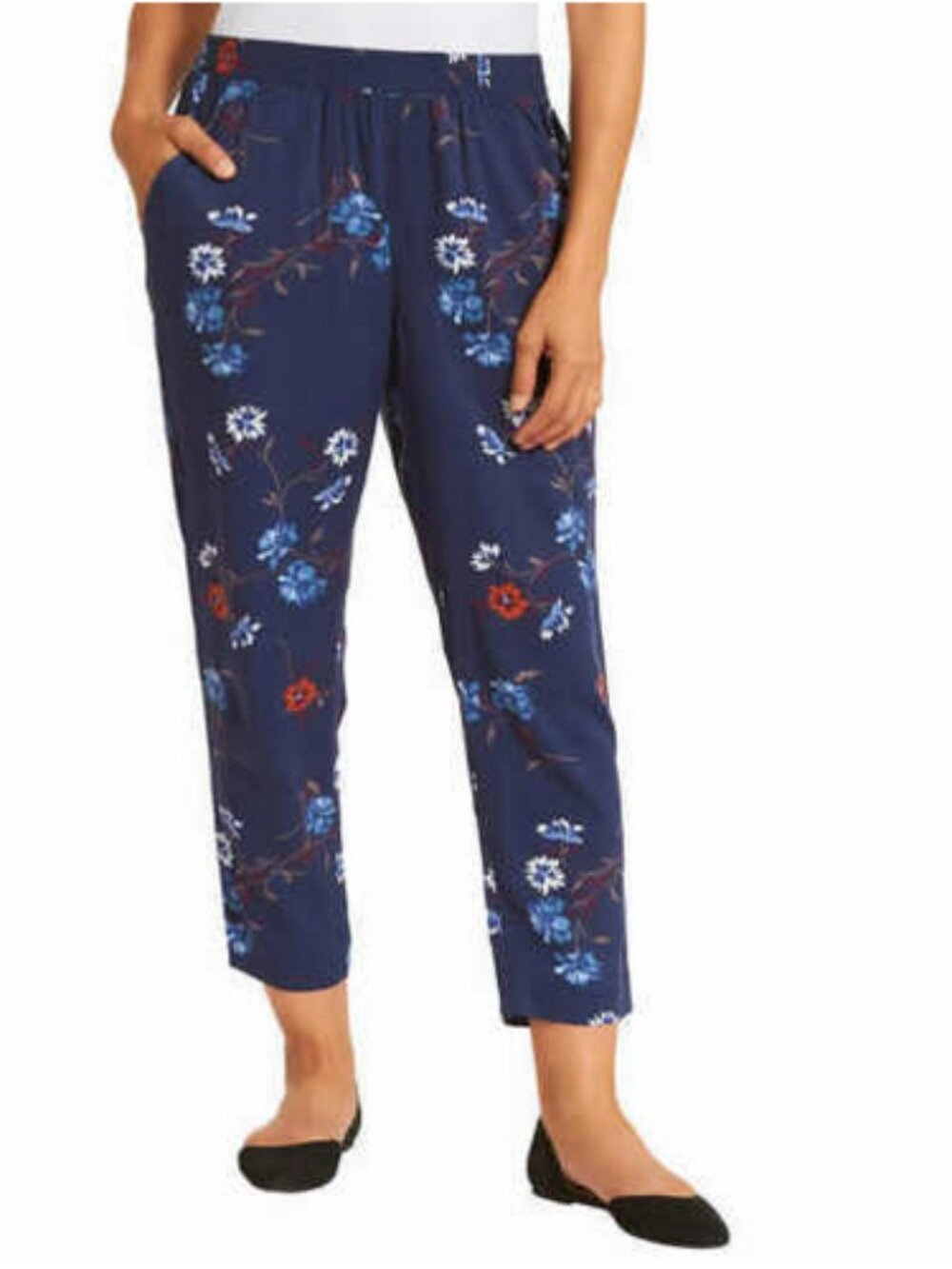 Jessica Simpson Ladies' Soft Printed Pant (color mood indigo) size S